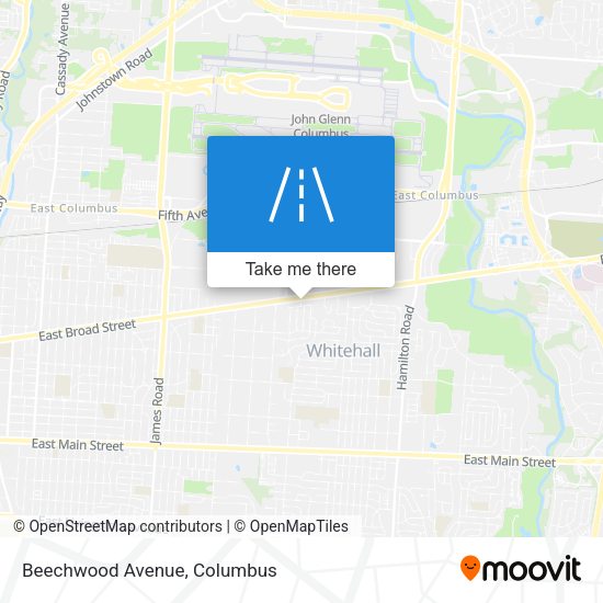 Mapa de Beechwood Avenue