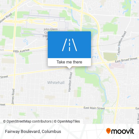 Fairway Boulevard map