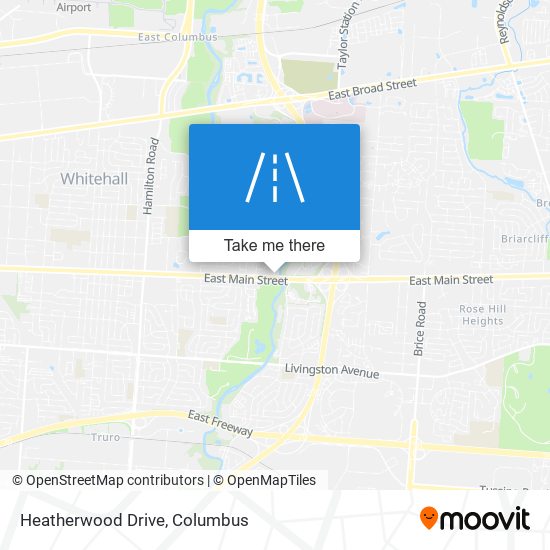 Heatherwood Drive map