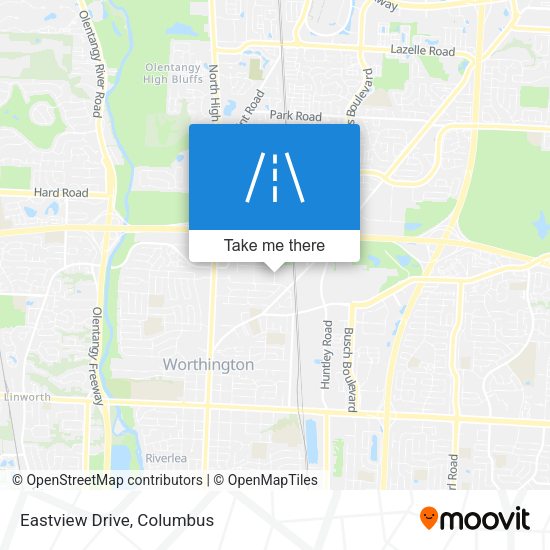 Mapa de Eastview Drive