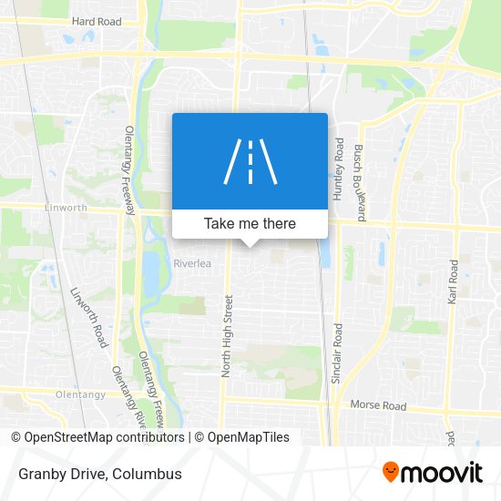Mapa de Granby Drive