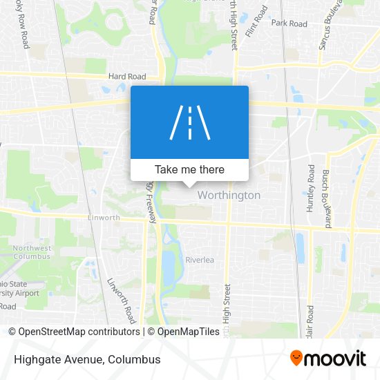 Mapa de Highgate Avenue