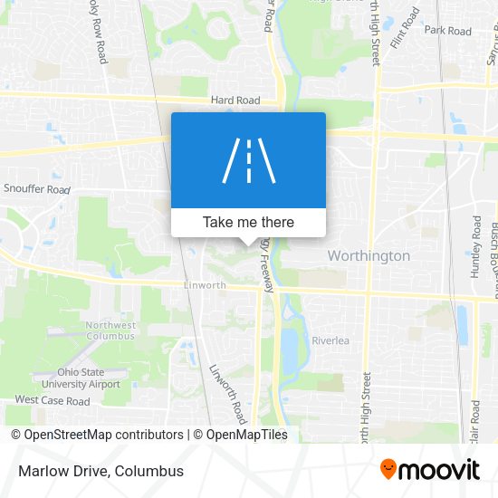 Mapa de Marlow Drive