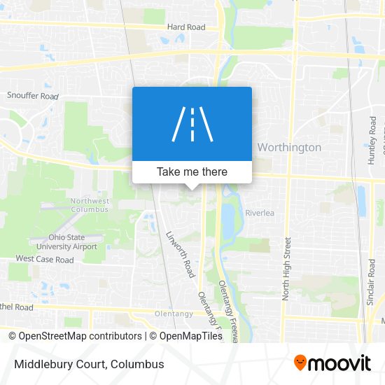 Mapa de Middlebury Court