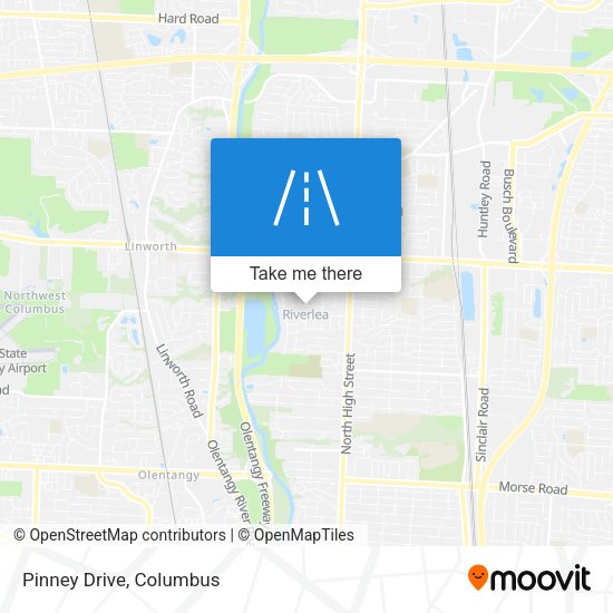 Mapa de Pinney Drive