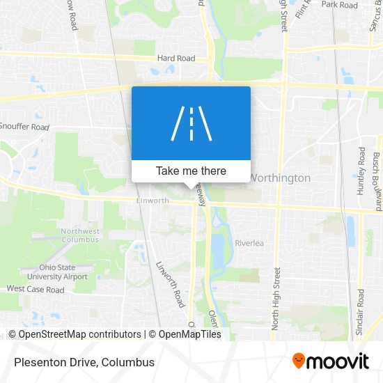 Mapa de Plesenton Drive