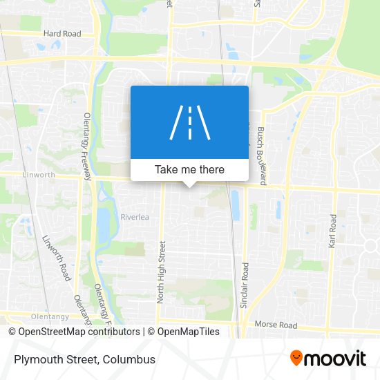 Mapa de Plymouth Street
