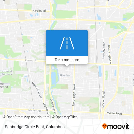Sanbridge Circle East map