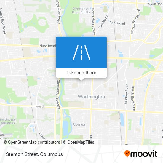 Mapa de Stenton Street