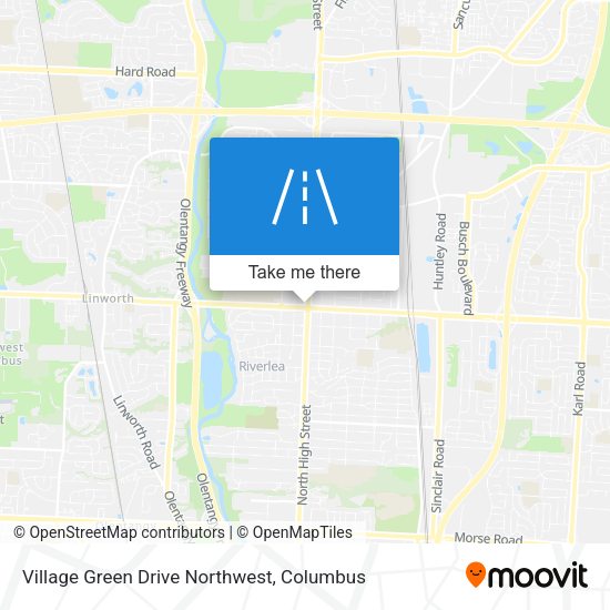 Mapa de Village Green Drive Northwest