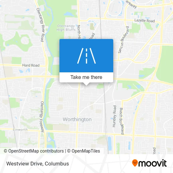 Westview Drive map