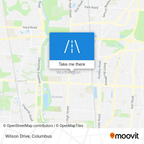 Wilson Drive map