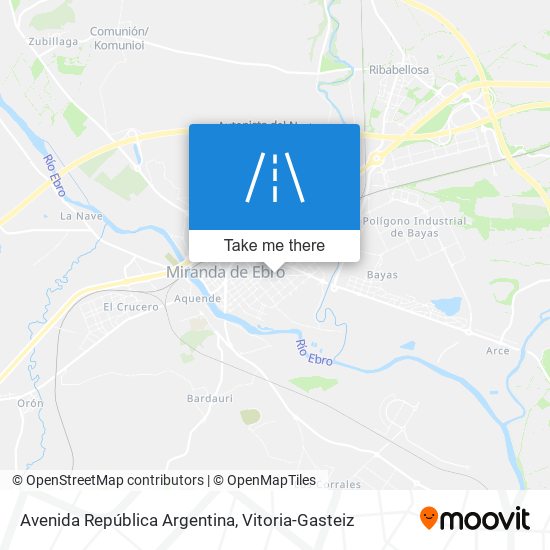 Avenida República Argentina map