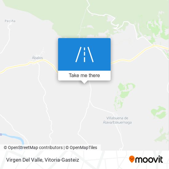 mapa Virgen Del Valle