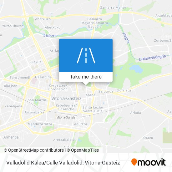Valladolid Kalea / Calle Valladolid map