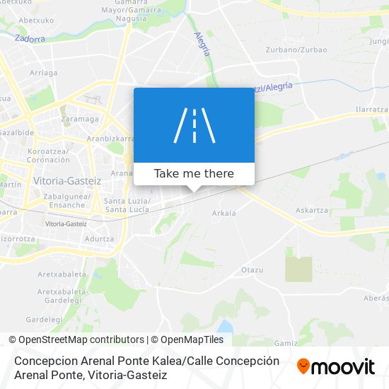 Concepcion Arenal Ponte Kalea / Calle Concepción Arenal Ponte map