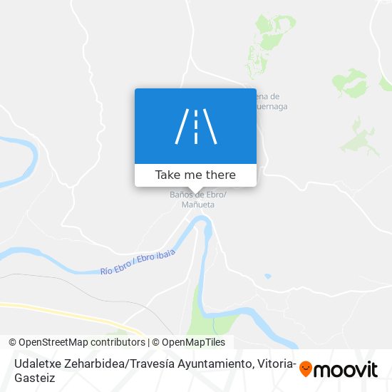 Udaletxe Zeharbidea / Travesía Ayuntamiento map