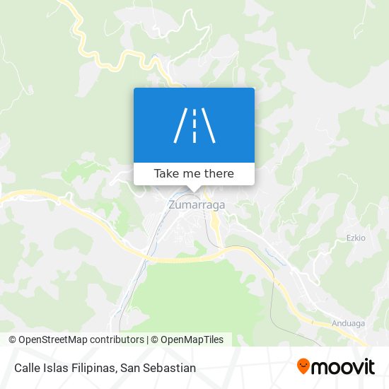 mapa Calle Islas Filipinas