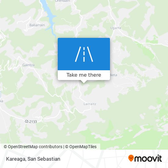 mapa Kareaga