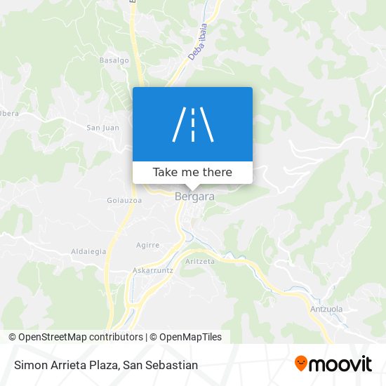 mapa Simon Arrieta Plaza