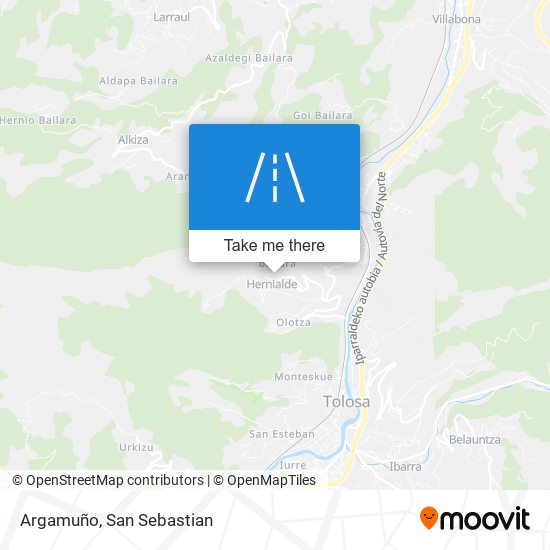 Argamuño map