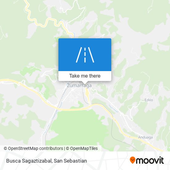 Busca Sagaztizabal map