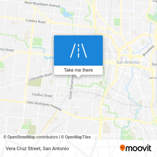 Vera Cruz Street map