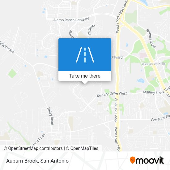 Mapa de Auburn Brook