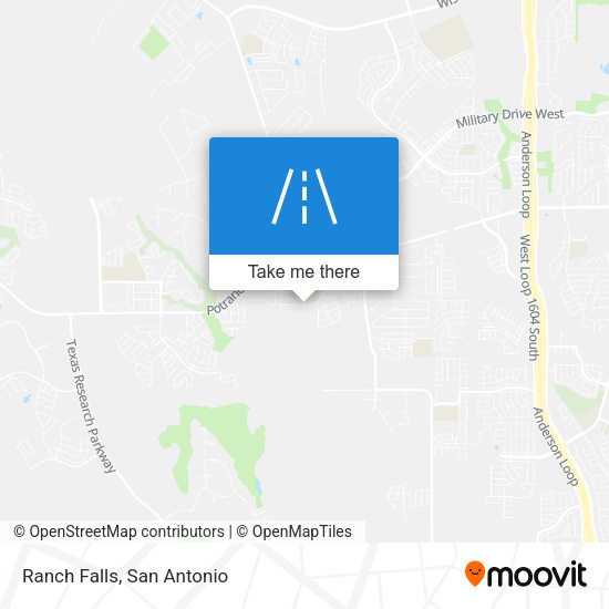 Mapa de Ranch Falls