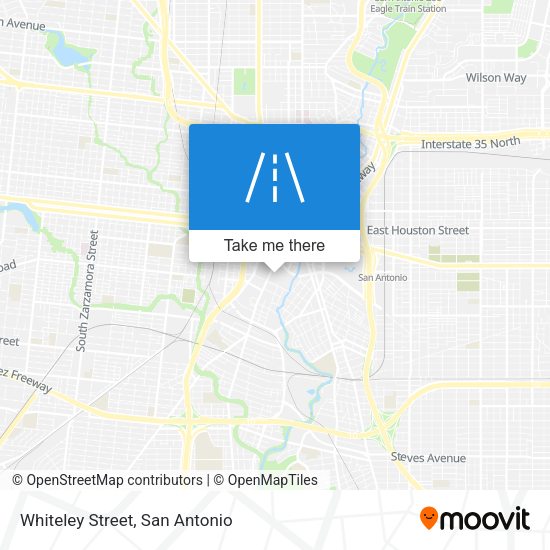 Mapa de Whiteley Street