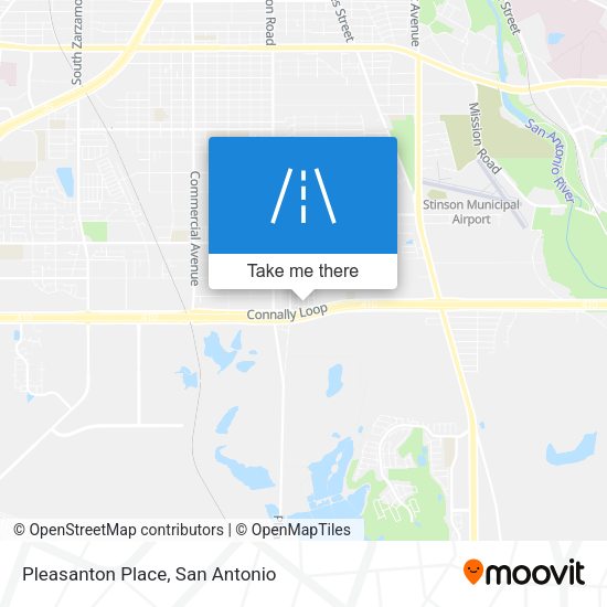 Pleasanton Place map