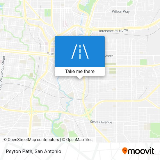 Mapa de Peyton Path