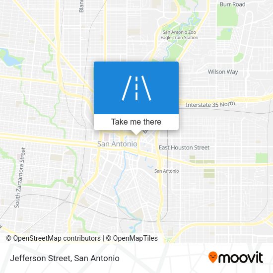 Mapa de Jefferson Street