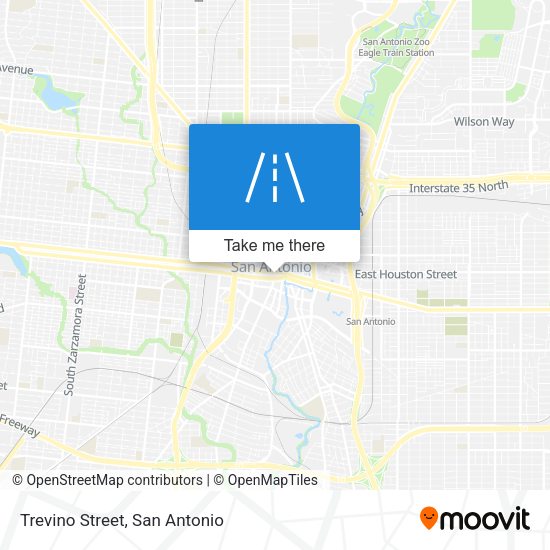 Trevino Street map