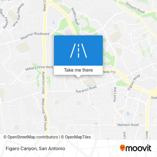 Figaro Canyon map