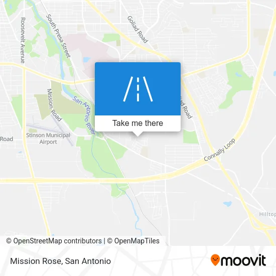Mission Rose map