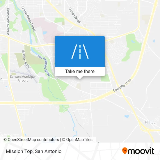 Mission Top map