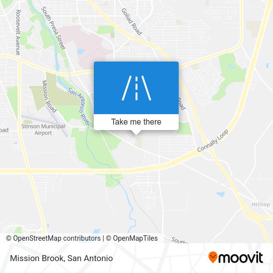 Mapa de Mission Brook