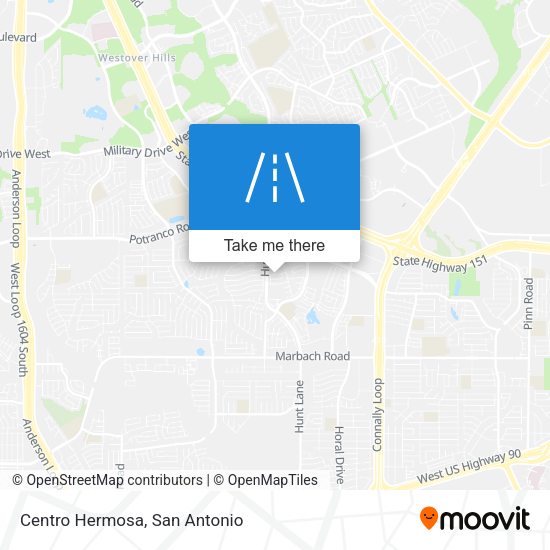 Mapa de Centro Hermosa