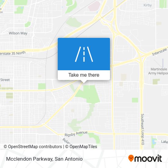 Mapa de Mcclendon Parkway