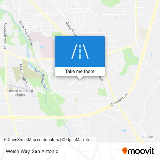 Mapa de Welch Way