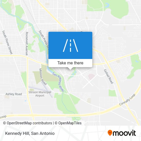 Mapa de Kennedy Hill