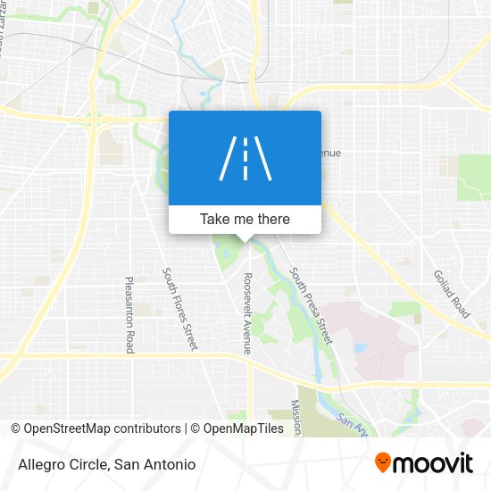 Mapa de Allegro Circle