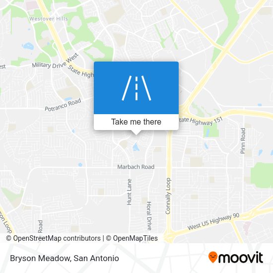 Bryson Meadow map