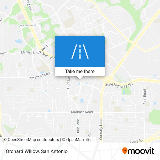 Mapa de Orchard Willow