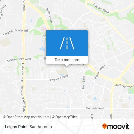 Mapa de Leighs Point