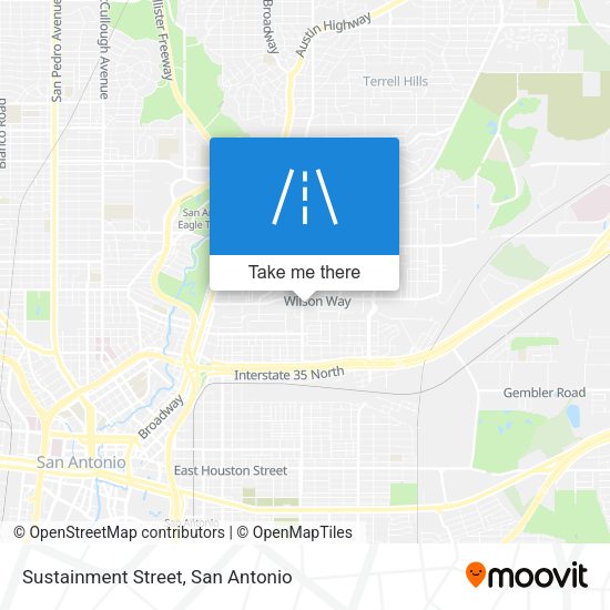 Mapa de Sustainment Street