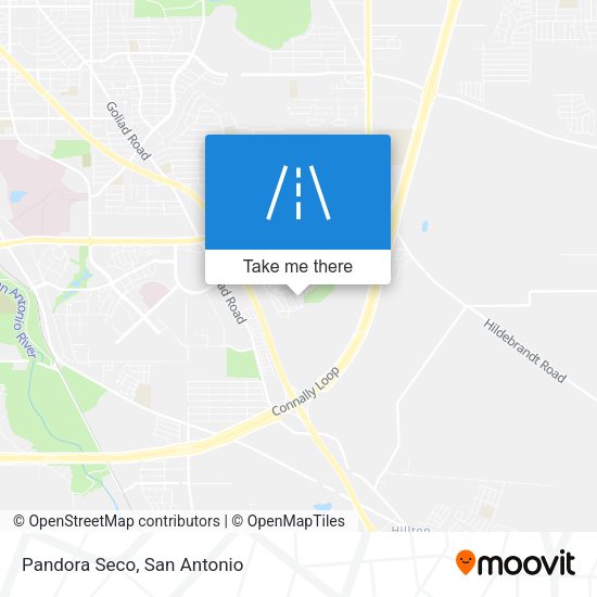 Mapa de Pandora Seco