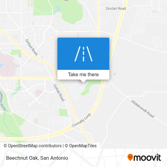 Mapa de Beechnut Oak