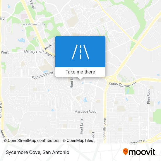 Mapa de Sycamore Cove